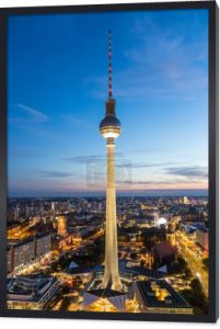 Panoramiczny widok na Berlin, Niemcy.