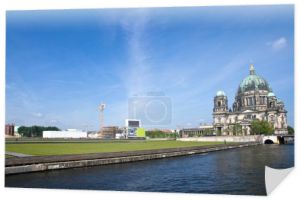 Berlins Dom, river Spree and the Schlossplatz