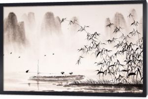 Chińskie malarstwo tuszem pejzażowym