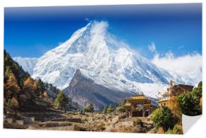 Krajobraz górski w Himalajach