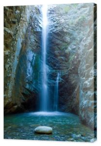 wodospady Chantara góry trodos, Cypr