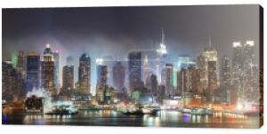 panorama Nowego Jorku Manhattan