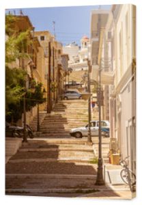 Strome schody i wąska uliczka na starym mieście?