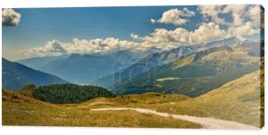 Góry w okolicy: Madonna di Campiglio Madonna di Campiglio w górach Północnej & centrum Brenta summertime, Włochy, grupy, Western Dolomity, Trentino-Alto Adige, Włochy