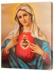 Serce Maryi Panny - obraz typowo katolicki