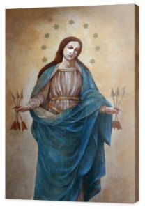 Panny Marii z sześciu strzałki