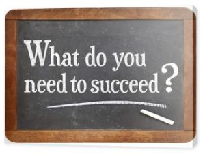 Czego potrzebujesz, aby odnieść sukces?