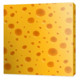 Żółta realistyczna tekstura sera, wektor