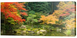 Ogród japoński jesienią