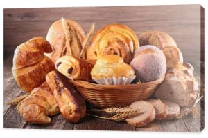Rogalik i różnych chleb