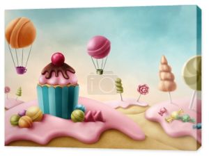 Ilustracja Candyland