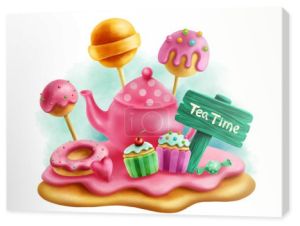 Magia słodycze dla tea party