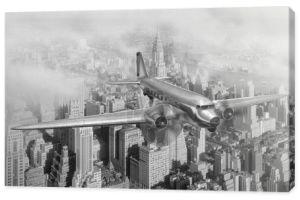 DC-3 w Nowym Jorku
