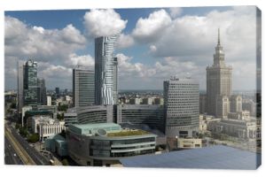 Warszawa,widok centrum
