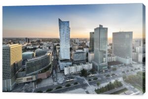 Panorama miasta Warszawa, Polska