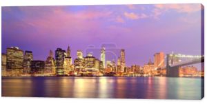 panoramę Manhattanu