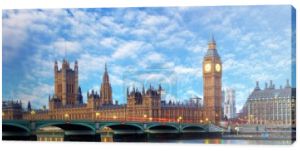 panoramy Londynu - big Bena, Wielka Brytania