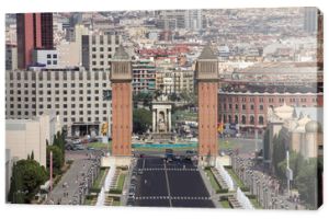 Barcelona - słynna tablica pamiątkowa Hiszpanii
