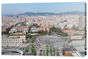 Widok na miasto Barcelona