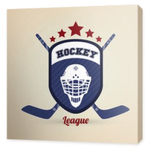 projekt sportu hokejowego, ilustracji wektorowych