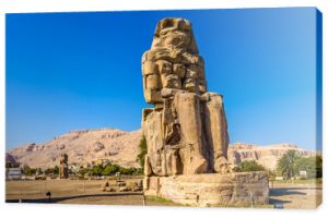 Północny Kolos Memnona w pobliżu Luksoru - Egipt