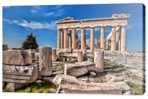 Świątynia Partenonu na Akropolu w Atenach, Grecja