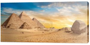 Egypt desert panorama
