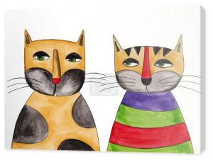 koty. postaci z kreskówek