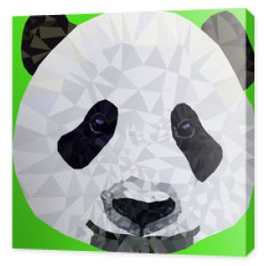 wektor kaganiec panda