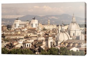 Piękna panorama Rzymu, Włochy