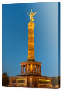 Kolumna Zwycięstwa w Berlinie nocą