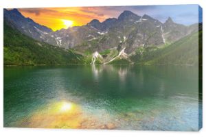 Jezioro Oko Morza w Tatrach, Polska
