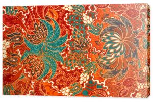Piękna sztuka Malezji i Indonezji Batik wzór