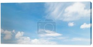 Chmury i niebo panorama tropikalny